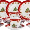 Van Well 18tlg. Kaffeeservice 'Weihnachtszauber' -Küchenbedarf Laden cf3f5cdba9d4a74b2db30c7be6b45ef2
