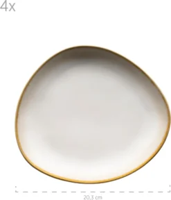 Mäser 931991 Kombiservice La Sinfonia Für 4 Personen, Steinzeug, Beige/creme-weiß (1 Set, 16-teilig) -Küchenbedarf Laden d21647e92fe23ccf7915889cf83ced31