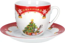 Van Well 18tlg. Kaffeeservice 'Weihnachtszauber' -Küchenbedarf Laden d3a60c1956bd7ad0ef70ceddd4de2a96