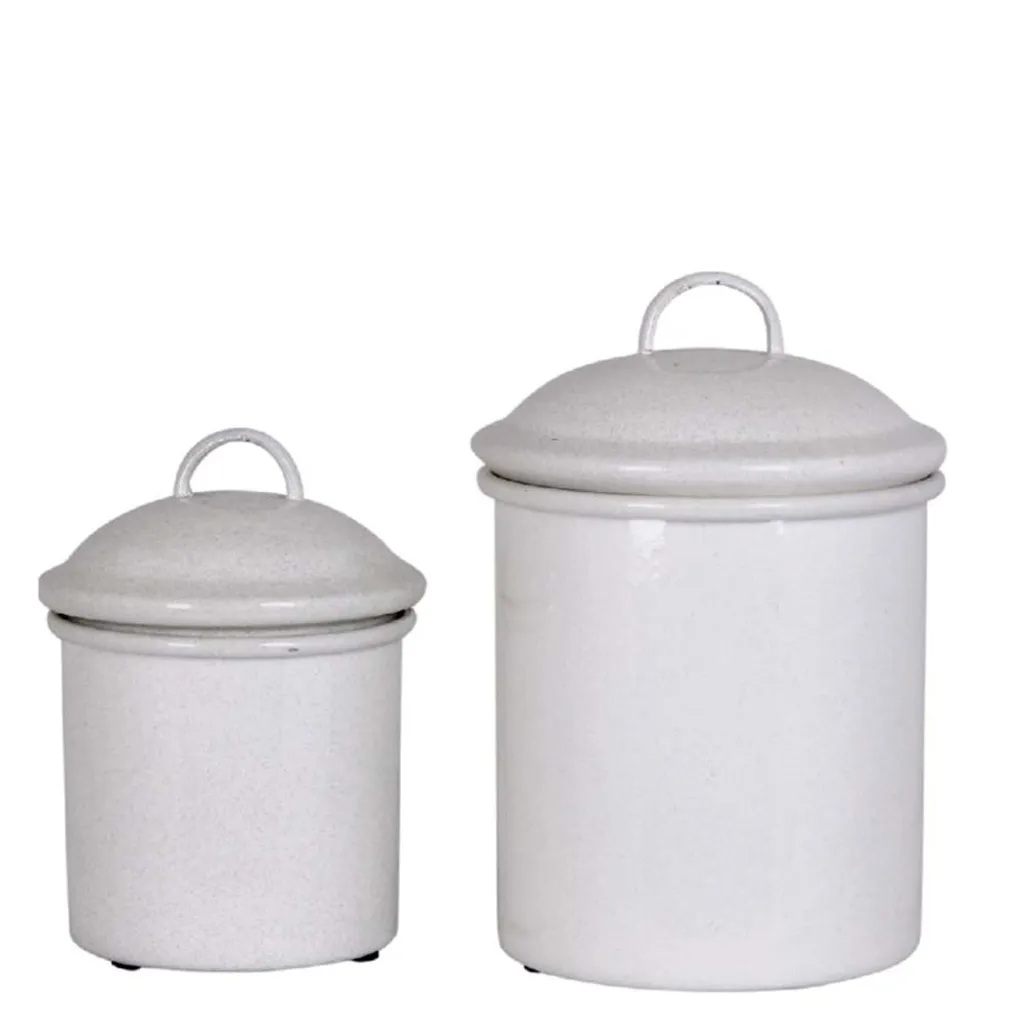 Strömshaga - Dosen Set 2 Stk weiß Strömshaga - Dosen Set 2 Stk Weiß -Küchenbedarf Laden d6cdf2f28bef8071911a2de613dd6f6f