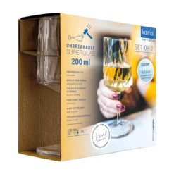 Koziol - Superglas Club No. 09 Weinglas 200 Ml 2er Set -Küchenbedarf Laden d7daf9de7c75130c5d1b323a26aba7e4