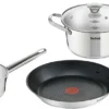 Tefal Simpleo 4tlg Topf-Set Temperaturanzeige Edelstahl -Küchenbedarf Laden da4079ec41a7b7c255557a0cf85ee18c