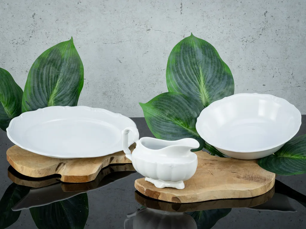 CreaTable 16029 Serviergeschirr Maria Theresia für 1 Personen, Porzellan, weiß (1 Set, 3-teilig) CreaTable 16029 Serviergeschirr Maria Theresia Für 1 Personen, Porzellan, Weiß (1 Set, 3-teilig) -Küchenbedarf Laden daa01fed6b8459d6723ba954e6389360