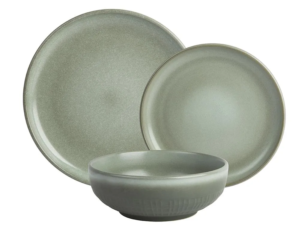 Tafelservice - Steingut - 18-teilig - Grün - MOCHA Tafelservice - Steingut - 18-teilig - Grün - MOCHA -Küchenbedarf Laden dae681fbd3b8c6d0d23f118e4fe657de