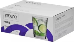KROSNO Pure Wassergläser, 6er-Set, 250 Ml -Küchenbedarf Laden db4003ec7c2097ce2d2062fb2f4c2de0