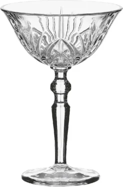 Nachtmann Cocktailschale Palais 230 Ml, Kristallglas Mit Schliffdesign (6 Stück)