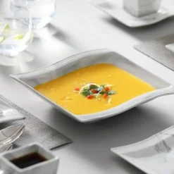 MALACASA, Serie Flora, 30 Tlg. Marmor Porzellan Geschirrset Kombiservice Tafelservice Mit Je 6 Kaffeetassen, 6 Untertassen, 6 Dessertteller, 6 Suppenteller Und 6 Flachteller -Küchenbedarf Laden dcfee431602098f4a9864f58e1a577af