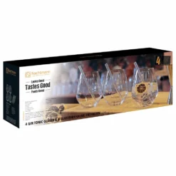 Nachtmann Tastes Good Vorteilsset 4 Gin Tonic Gläser + 4 Glastrinkhalme + Reinigungsbürste -Küchenbedarf Laden dd3539a492be85bdd6ba356b7c263089
