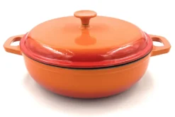 Gusseisen Schmortopf Orange Shadow 30cm -Küchenbedarf Laden dd441ae697d8f4ab8da3b355744d27a3