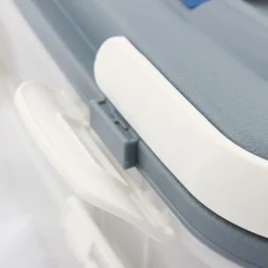 Party Container Kuchenbehälter Lebensmittel Transportbox XL Mit 2 Etagen Und Klappbaren Griffen, Farbe:Grau -Küchenbedarf Laden e07c23cc64b56f56e4cd5c22ac59d3f0