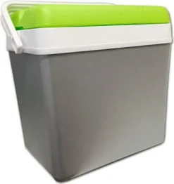 EDA Kühlbox 24 Liter Grau / Grün 1092-20 -Küchenbedarf Laden e093848da6de0018155fe9b15c1adf4f