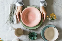 Mäser 931602 Tafelservice Lumaca Für 6 Personen, Steingut, Dunkelblau (1 Set, 12-teilig) -Küchenbedarf Laden e0ff16aba32d1e18a7b5b1c1853f2eb9 1