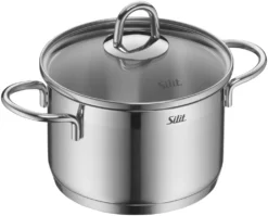 Silit Kochtopf-Set Diamant 4tlg. Aus 18/10 Edelstahl Mit SiliTherm-Allherdboden -Küchenbedarf Laden e1052c76a12fb08f861b60918f20b391