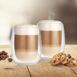 GOURMETmaxx Latte Macchiato Thermogläser - 2er-Set -Küchenbedarf Laden e3073dad9d4a46965d9990a44a226a69