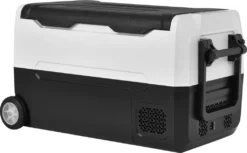 Merax Elektrisch Kühlbox Mit Kompressor 31.5L Schwarz, Mini Kühlschrank Tragbar Kühlleistung Bis -20° C, Gefrierbox 12/24 V Und 230 V Für Büro, Auto, Camping, Garten -Küchenbedarf Laden e7ba25156ec1a6881a04fbbedab74402