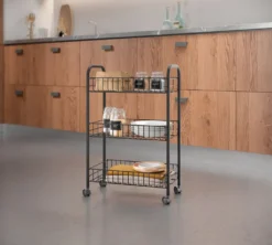 3 Etagen Allzweckwagen Rollwagen Regalwagen Küchenwagen Etagenwagen Barwagen -Küchenbedarf Laden e7ca409b82e3734d815d9ce24a7cebbb