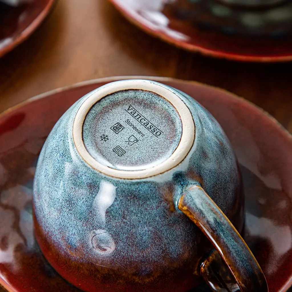 vancasso Kaffeeservice »STARRY« 8-tlg Steinzeug Kaffeeset mit Kaffeetasse, Untertasse Vancasso Kaffeeservice »STARRY« 8-tlg Steinzeug Kaffeeset Mit Kaffeetasse, Untertasse -Küchenbedarf Laden eb377baf0c82183a5fe521d2d9c0ee32