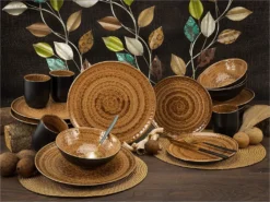 CreaTable 23365 Kombiservice Villa Romana Für 4 Personen, Steingut (1 Set, 16-teilig) -Küchenbedarf Laden ebb9688bc73aef6eefd890fcae4ebae5