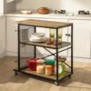 SoBuy SVW05-N Servierwagen Mit 3 Ebenen Beistellwagen Barwagen Küchenwagen Küchenregal Mit Rollen BHT Ca.: 80x80x40cm -Küchenbedarf Laden eca8f28e71331682bbf4adb1f1d541ca