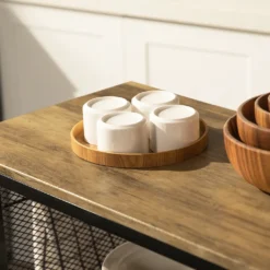 SoBuy SVW05-N Servierwagen Mit 3 Ebenen Beistellwagen Barwagen Küchenwagen Küchenregal Mit Rollen BHT Ca.: 80x80x40cm -Küchenbedarf Laden ed7d1527806b4eea1a665037ec9471b2