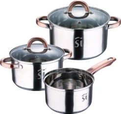Bergner 5-Tlg. Kochgeschirrset