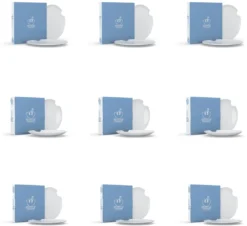 FIFTYEIGHT Kombi-Service 30-tlg. - Tassen + Teller (mit Biss) + Hochwertige Tischsets 5 FIFTYEIGHT Kombi-Service 30-tlg. - Tassen + Teller (mit Biss) + Hochwertige Tischsets -Küchenbedarf Laden ee380a2f34e40f4c5575a5b3e6385c10