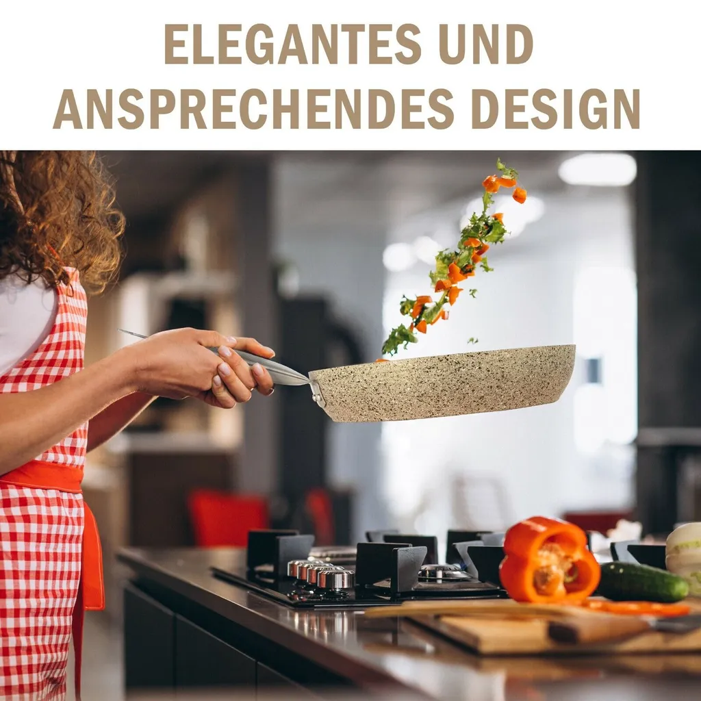 Bratpfanne aus hochwertigem Aluminiumguss mit Granitbeschichtung Induktion 28 cm Bratpfanne Aus Hochwertigem Aluminiumguss Mit Granitbeschichtung Induktion 28 Cm -Küchenbedarf Laden ef54e6544f5a2031fa4ca308bd634dd1