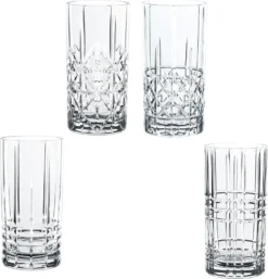 Nachtmann 0097784-0 Longdrinkbecher 'Highland' Kristallglas, 375 Ml, H: 15,1 Cm, ø 7,7 Cm, Transparent, 4-teilig (1 Set) -Küchenbedarf Laden f0d5edce9de6e1d68d69559c2f5d055b