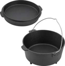 Dutch Oven Set Enkhuizen 4,2 Liter Mit Deckel Und Füße Gusseisen -Küchenbedarf Laden f0fdcea89c703e16299d6e1f7c5e372d
