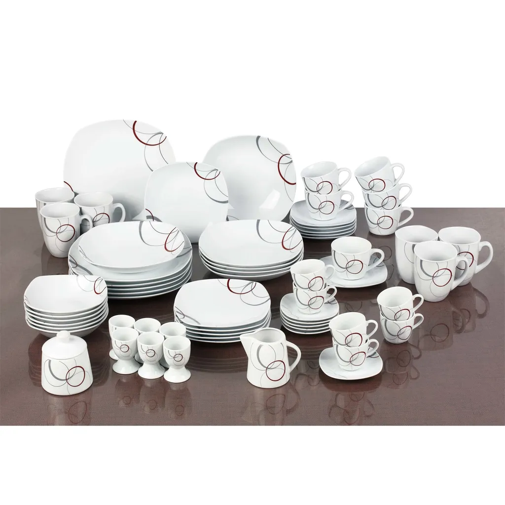 Kombiservice 62 tlg. Palazzo, eckige Form Kombiservice 62 Tlg. Palazzo, Eckige Form -Küchenbedarf Laden f16b0f4a9627c161badce6a87e0b2ec9