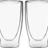 Duos 2x 310ml Doppelwand Latte Macchiato Thermogläser - Set Mit Schwebe-Effekt, Auch Für Tee, Eistee, Säfte, Wasser, Cola, Cocktails Geeignet, DUOS By Feelino -Küchenbedarf Laden f30effc82b10ba9028c9bb5422297350