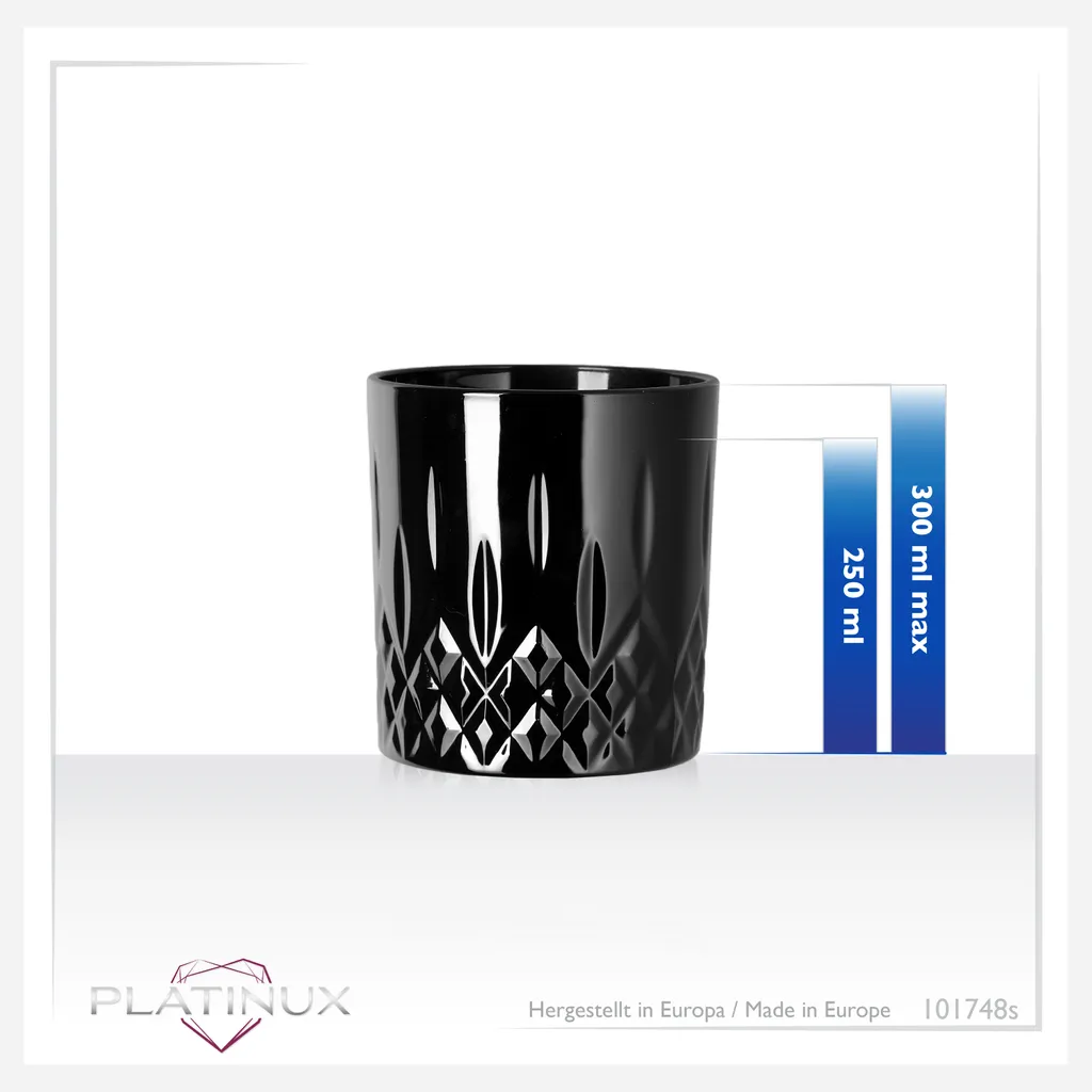 Schwarze Trinkgläser mit Diamant Muster aus Glas 250ml (max. 300ml) Gläser Whiskeygläser Schwarze Trinkgläser Mit Diamant Muster Aus Glas 250ml (max. 300ml) Gläser Whiskeygläser -Küchenbedarf Laden f3177ac23b23ddb16352d6bcb90f5a5a