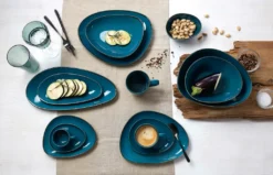 Kombiservice 30 Tlg. Taste Petrol