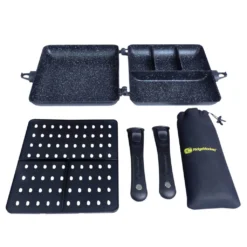 RidgeMonkey Connect Combi & Streamer XXL Granite Edition - Pfanne