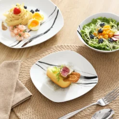 VEWEET Tafelservice 'Teresa' Aus Porzellan 20 Teilig, Geschirrset Beinhatlet Eierbecher, Kaffeetassen, Müslischalen, Dessertteller Und Flachteller, Geschirrservice Für 4 Personen 5 VEWEET Tafelservice 'Teresa' Aus Porzellan 20 Teilig, Geschirrset Beinhatlet Eierbecher, Kaffeetassen, Müslischalen, Dessertteller Und Flachteller, Geschirrservice Für 4 Personen -Küchenbedarf Laden f5a46457574160a20bb64d151d445f91