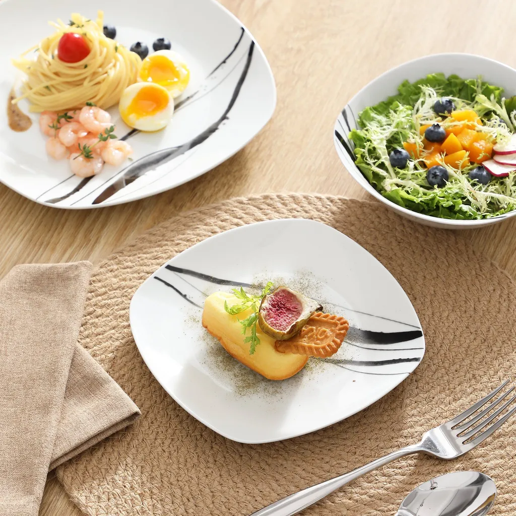 VEWEET Tafelservice 'Teresa' aus Porzellan 20 teilig, Geschirrset beinhatlet Eierbecher, Kaffeetassen, Müslischalen, Dessertteller und Flachteller, Geschirrservice für 4 Personen VEWEET Tafelservice 'Teresa' Aus Porzellan 20 Teilig, Geschirrset Beinhatlet Eierbecher, Kaffeetassen, Müslischalen, Dessertteller Und Flachteller, Geschirrservice Für 4 Personen -Küchenbedarf Laden f5a46457574160a20bb64d151d445f91