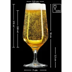 Ritzenhoff & Breker Bierglas Mambo 4er Set, Biertulpen, Kristallglas, Klar, 370 Ml, 814606 -Küchenbedarf Laden f7dff15c19a3799c6d66a7313f441b88
