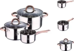 Bergner 5-Tlg. Kochgeschirrset -Küchenbedarf Laden f96aa9b4ef358c08c5763b0caccafa81