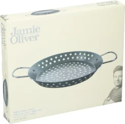 Jamie Oliver Grillpfanne - Antihaft - Mit Griffen - Spülmaschinenfest - Ø 30cm - Kohlenstoffstahl 5 Jamie Oliver Grillpfanne - Antihaft - Mit Griffen - Spülmaschinenfest - Ø 30cm - Kohlenstoffstahl -Küchenbedarf Laden f9b5dc7c3ae0fd186270f0c2d53c6e61