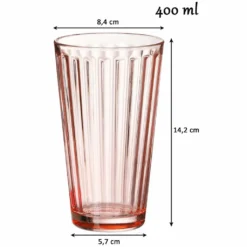 Ritzenhoff & Breker Longdrinkglas Lawe, Becher, Trinkglas, Glas, Rosa, 400 Ml, 164459 4 Ritzenhoff & Breker Longdrinkglas Lawe, Becher, Trinkglas, Glas, Rosa, 400 Ml, 164459 -Küchenbedarf Laden fb10984cc80f261d3f274200d37095a0