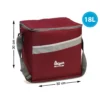 Kühltasche 30 X 21 X 30 Cm Burgunderrot -Küchenbedarf Laden fbbe84ee5406a03bad7967252d860a79
