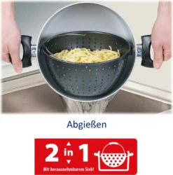 Genius Cerafit Magic Pot Topf Mit Siebeinsatz Kochtopf Ø 24 Cm Set 3-tlg; A24662 -Küchenbedarf Laden fc2f00e1b159a8d8944a92002ec6074e