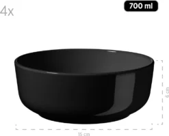 Mäser 931961 Kombiservice Alenia Für 4 Personen, Steinzeug, Schwarz (1 Set, 16-teilig) -Küchenbedarf Laden fdfc49c298bd43b0816bc82d751ff9aa