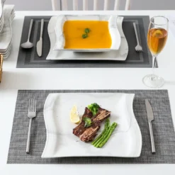 MALACASA, Serie Flora, Marmor Porzellan Tafelservice 12 Teiligen Set Kombiservice Geschirrset Mit Je 6 Speiseteller Und 6 Suppenteller Für 6 Personen 7 MALACASA, Serie Flora, Marmor Porzellan Tafelservice 12 Teiligen Set Kombiservice Geschirrset Mit Je 6 Speiseteller Und 6 Suppenteller Für 6 Personen -Küchenbedarf Laden fe11545913cf301977d49d2868ba5c06