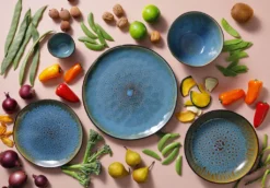 Palmer Geschirrset LOTUS 6 Personen, Modernes Tafelservice 24-teilig, Hochwertiges Kombiservice Aus Steingut, Spülmaschinengeeignet, Ofen- & Mikrowellenfest -Küchenbedarf Laden ffbcd0484d649b12d53411f746ad3e85