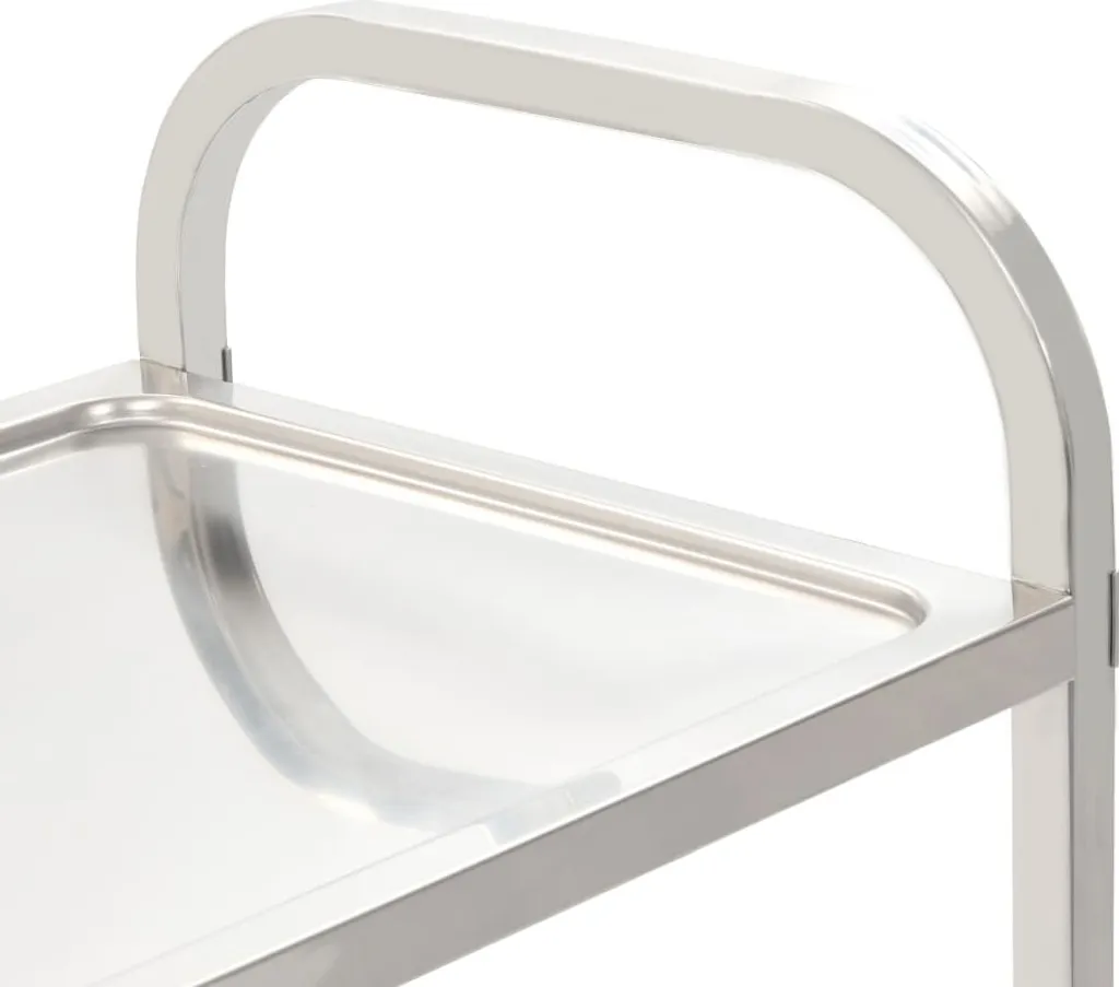 vidaXL 3-Stufiger Servierwagen 95x45x83,5 cm Edelstahl VidaXL 3-Stufiger Servierwagen 95x45x83,5 Cm Edelstahl -Küchenbedarf Laden ffcd2310ab36e0c7b7138c6dc8a21cc5